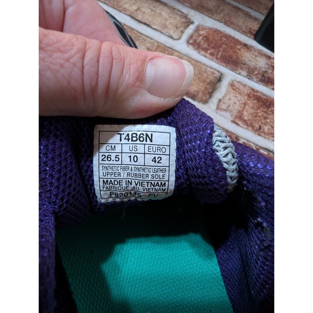 ASICS GEL-Exalte 2 Women's Running Shoes Size 10 US Gray Purple T4B6N Pre-owned - Picture 2 of 9